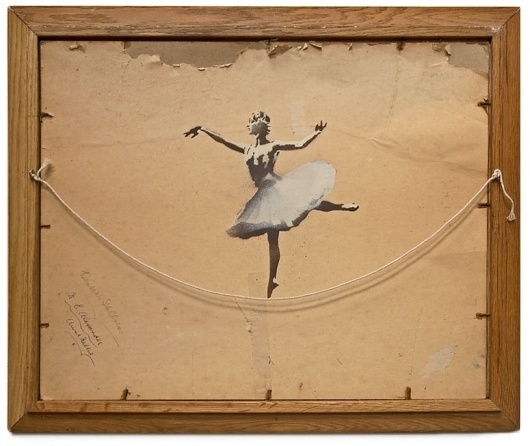 Banksy - Inside #stencil #art