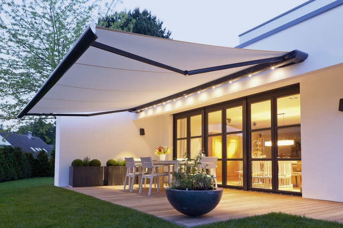 Outdoor Space with Awning