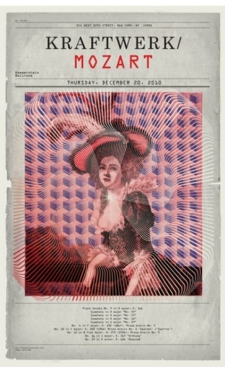 Dangerous Minds | Gorgeous classical meets electronic poster series by Hyejung Bae #music #remix #poster