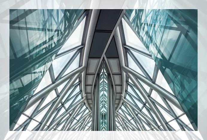Geometrical: Abstract Architecture Manipulations by Jesus M. Chamizo