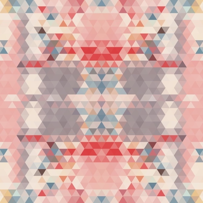 Pattern Collage - sallie harrison #pattern #collage #wallpaper #geometric #triangles #shapes #pantone #color #patterns