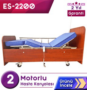 Ahşap Hasta Karyolası