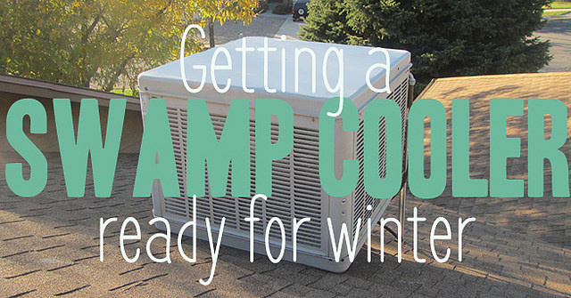 Winterizing a swamp cooler #animations #infographic