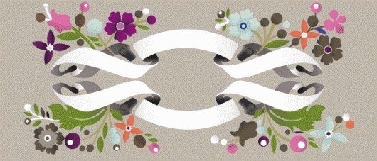 Wedding Invitations on the Behance Network #flower #illustration #vector #crest