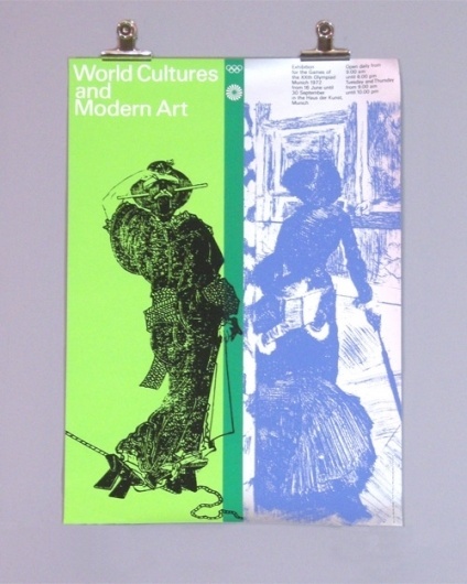 Otl Aicher 1972 Munich Olympics - Posters - Cultural Series #otl #1972 #aicher #olympics #munich