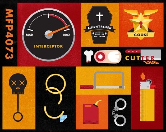 kk_MadMax_v1_640.png (640×510) #illustration #movie #poster #texture