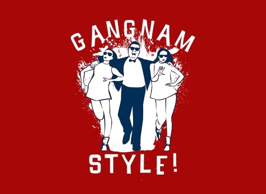 Gangnam Style #culture #tshirt #funny #pop