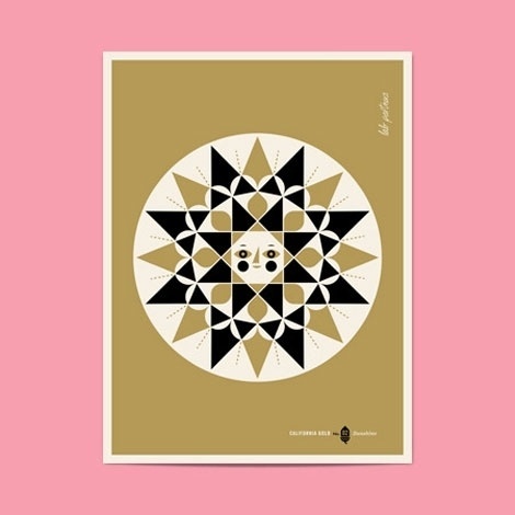 grain edit · Lab Partners: California Gold Posters #illustration #poster