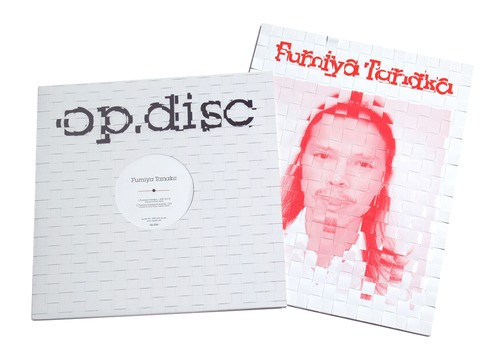 "op.disc / Fumiya Tanaka" Sleeve Design #design #graphic #sleeve #typography