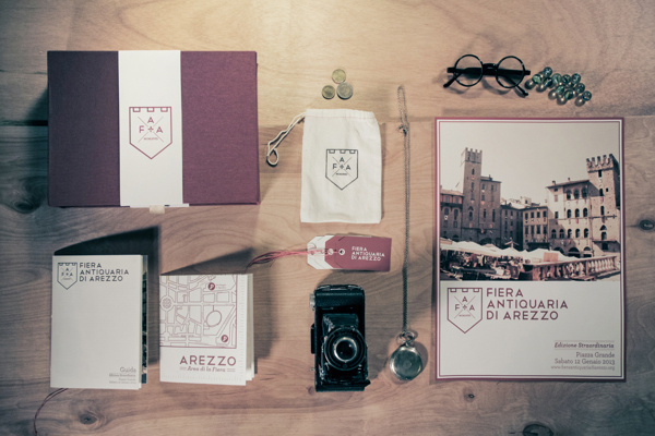 Fiera Antiquaria di Arezzo on Behance #antiquaria #design #graphic #di #arezzo #fiera #logo #italy