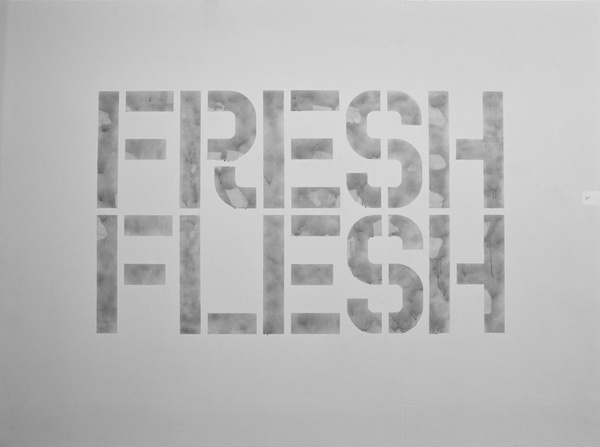 Fresh Flesh alexfuller.com #stencil