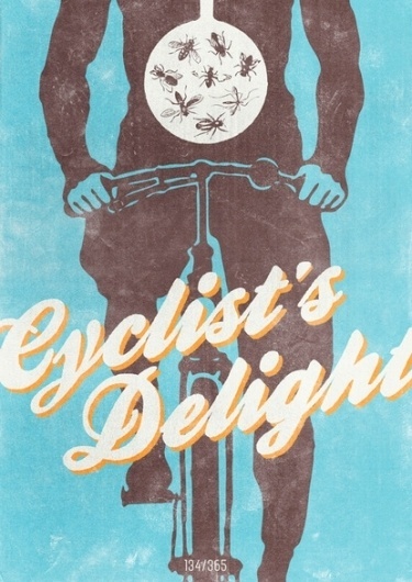 Baubauhaus. #delight #insects #ride #graphic #bike