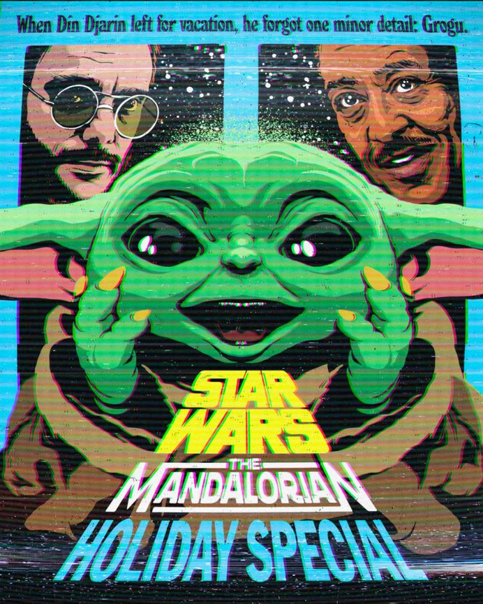 The Mandalorian Season 2 | Retro Star Wars Posters