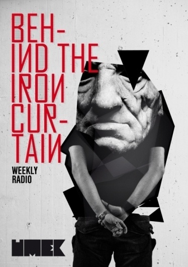 Behind The Iron Curtain | vbg.si - creative design studio #umek #flyer #design