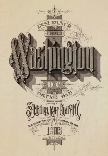 Sanborn Fire Insurance Typography | PUBLIC SCHOOL #public #school #sanborn #insurance #fire #typography
