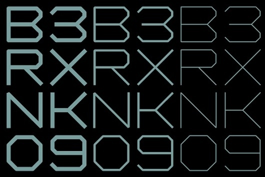YWFT Formation by YouWorkForThem - Desktop Font, WebFont and Mobile Font - YouWorkForThem #formation #monotype #graphic #geometric #typeface #ywft #type