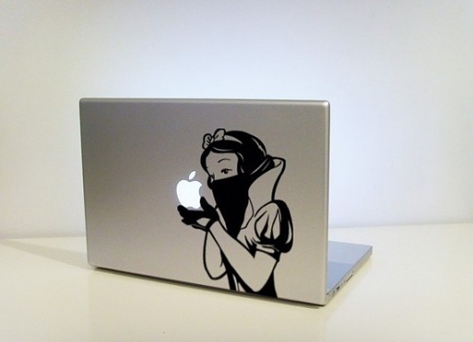 Snow's Revenge by vinylville on Etsy #computer #apple #vinyl #sticker #mac