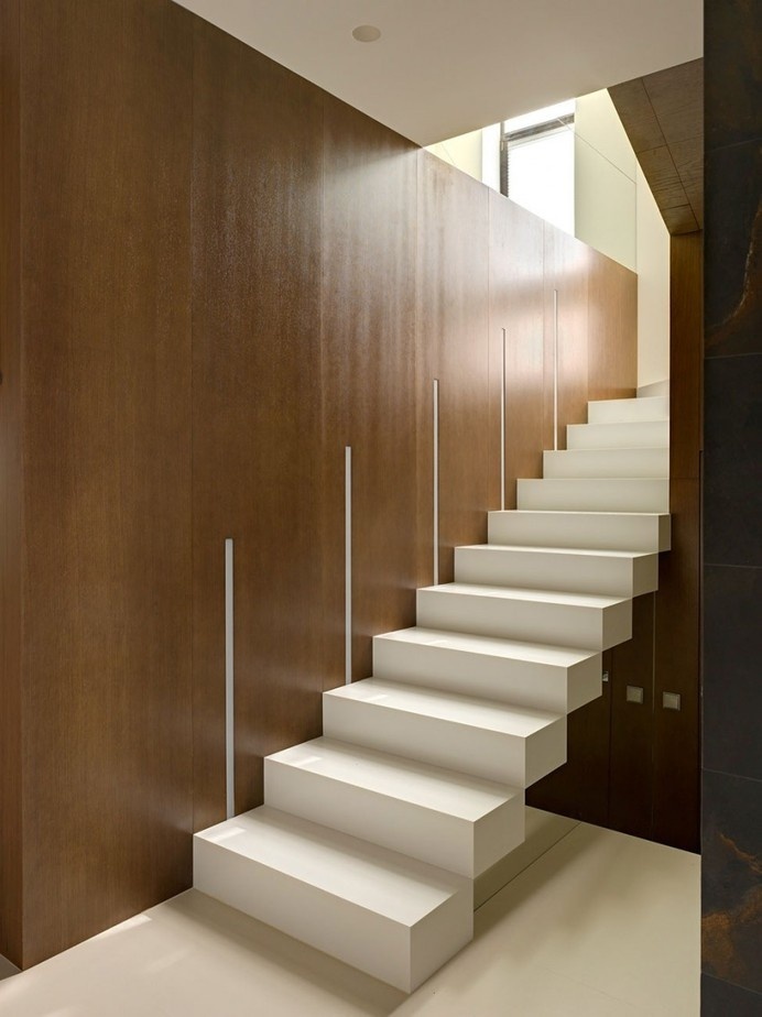 Home in the Suburbs by Alexandra Fedorova #stairs #architecture #modern