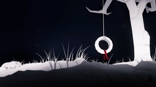 Lilly - Title Sequence on the Behance Network #bright #red #depth #cloth #swing #dark