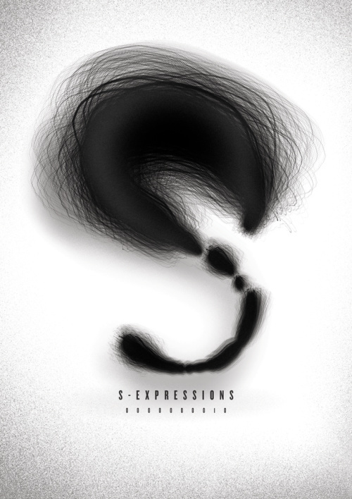 #s #typography #experimentalTypography #black #white #sex #experiment #volume #design #poster