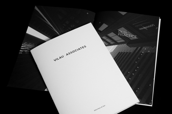 Vilau & Associates #white #black #attorney #law #brochure