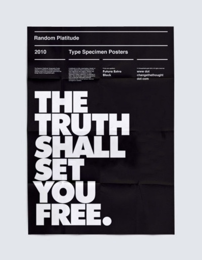 Je te veux. N'arrête pas. #typography #poster #font #futura #extra black #white on black