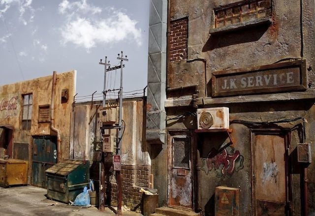 Highly Realistic Miniature Street-11 #miniature #house #art #street