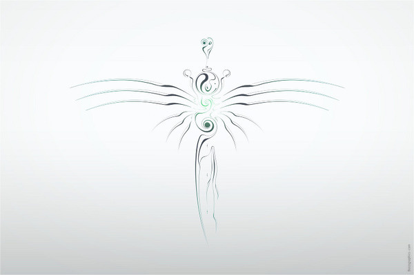 SPIRIT by Buzzsgraphics #buzzsgraphics #illustration #angel #spirit #graphics #style