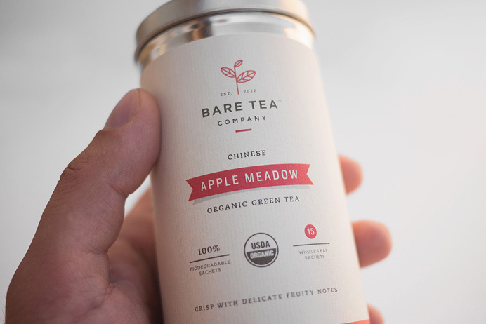 tea, package, design, ribbon