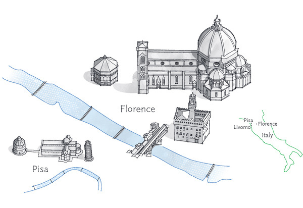 Conde Nast Traveler #illustration #vector #maps