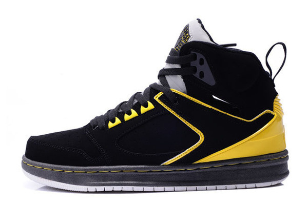 Nike Air Jordan Sixty Club Black Speed Yellow Metallic Silver Mens Shoes #shoes