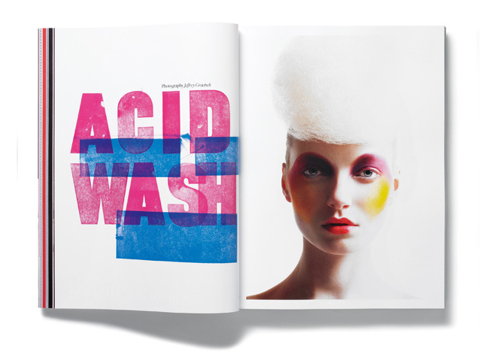 Spreads, layout, magazine