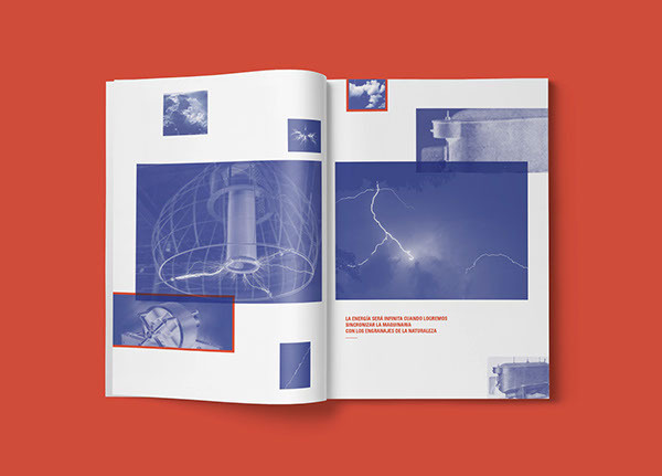 Nikola Tesla / Pressbook. on Behance #print #editorial #magazine