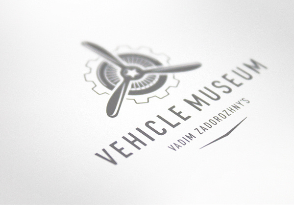 Vehicle museum of Vadim Zadorozhny's on the Behance Network #logo #playoff #branding