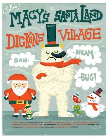 FFFFOUND! | Holiday campaign for Macy's! | Flickr - Photo Sharing! #graphic design