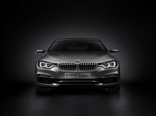 BMW Concept 4 Series Coupe Car Body Design #bmw #slick #car #black