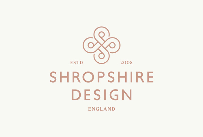 Shropshire Design by Alan Cheetham #logo #logotype #mark #symbol