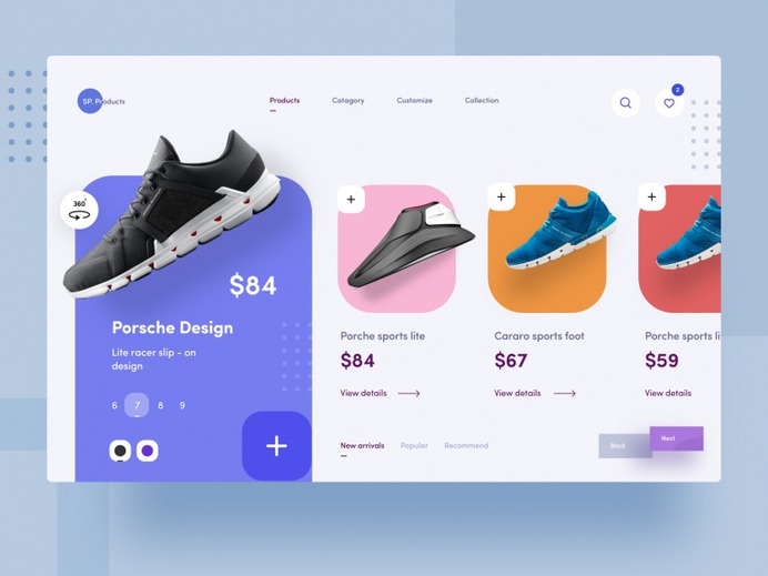 e-commerce web exploration