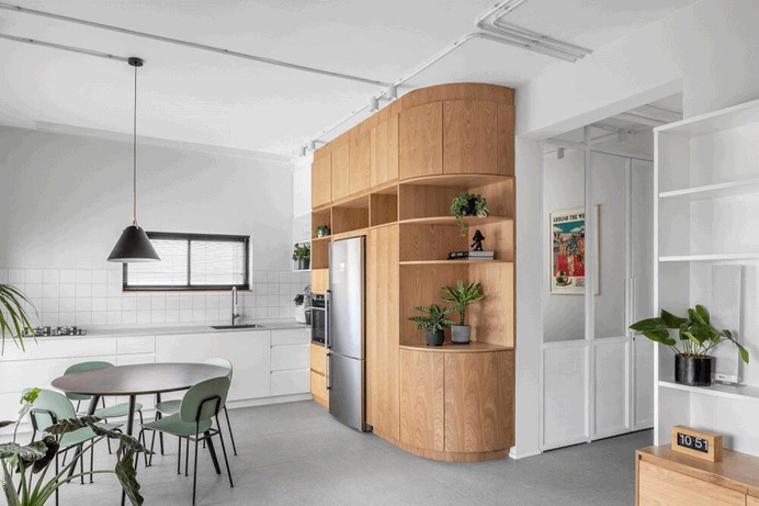 Apartment for a Couple by RUST Architects