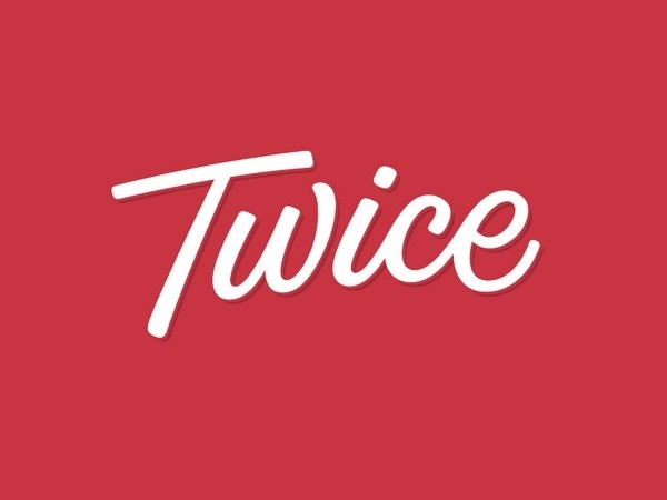 Some process behind the Twice Logotype. #lettering #design #type #logo #hand #typography