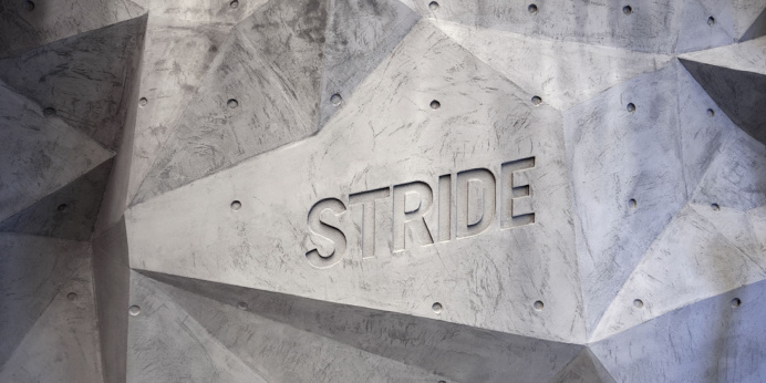 Rosie Lee - #stride #RosieLee #running #rosie lee #moscow #concrete #store design #interiors #sneakers #nike #branding #logo