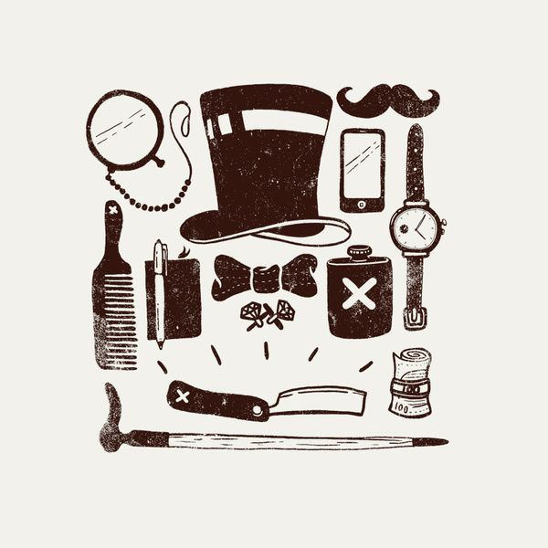 Gentlemen Films on Behance #organized #gentlemen #drawing #films #sketch