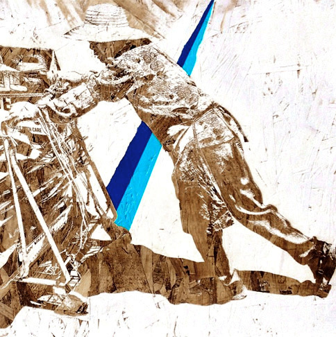 eyeone | seeking heaven #eyeone #seeking #homelessness #art #heaven #mixed #media