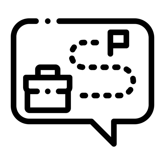 See more icon inspiration related to career, path, success, chat, seo and web, promotion, miscellaneous, communicating, planning, strategy, position, flag and suitcase on Flaticon.