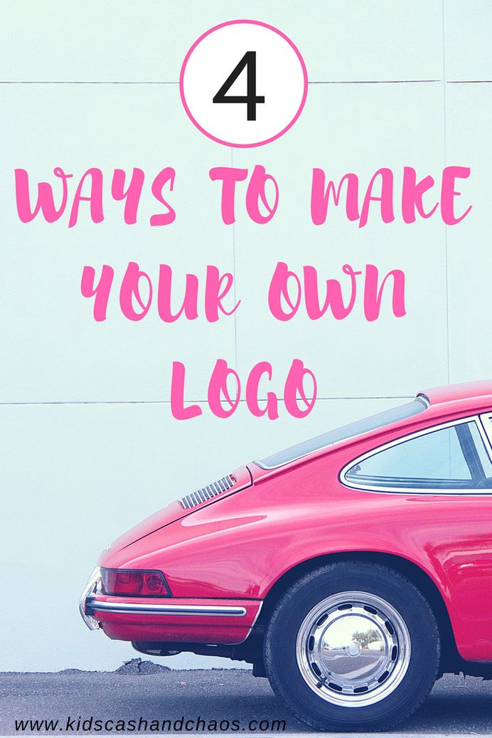 4 Ways to Make Your Own Logo in 2018