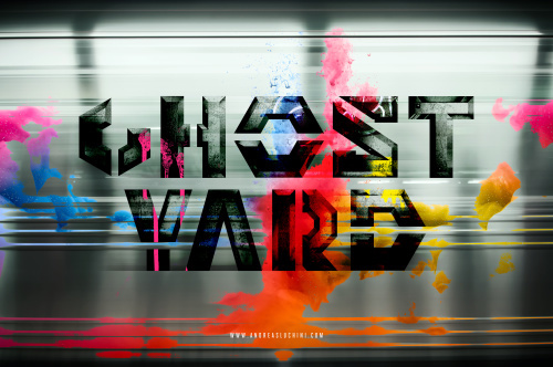 "Ghost Yard" #handmade #typography #graffitihistory #graffiti #colors #subway