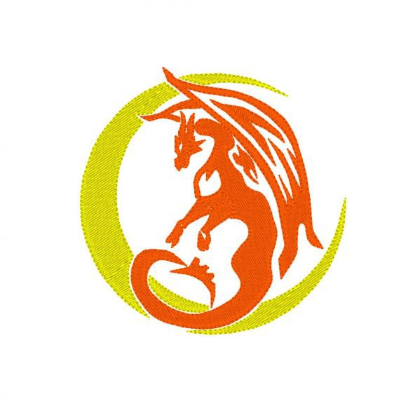 Charizard Embroidery design