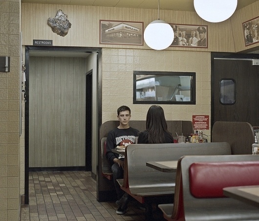 Self Portraits by Ari Gabel | Art Sponge #ari #self #format #gabel #restaurant #photography #square #portrait