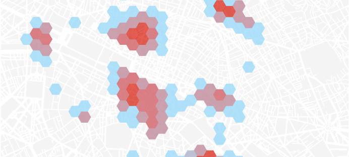 Interactive economic map of Paris #symbol #pictograms #structure #button #picto #signe #symbole