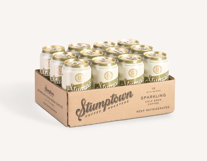New Logo and Packaging for Stumptown Cold Brew by Column